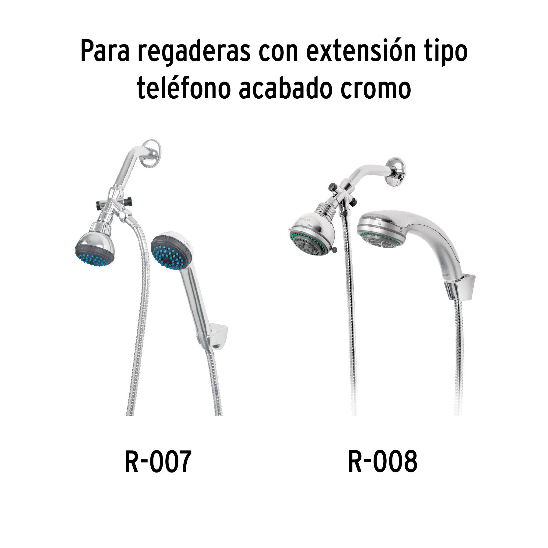 Desviador de flujo para regadera de telefono FOSET RIVIERA