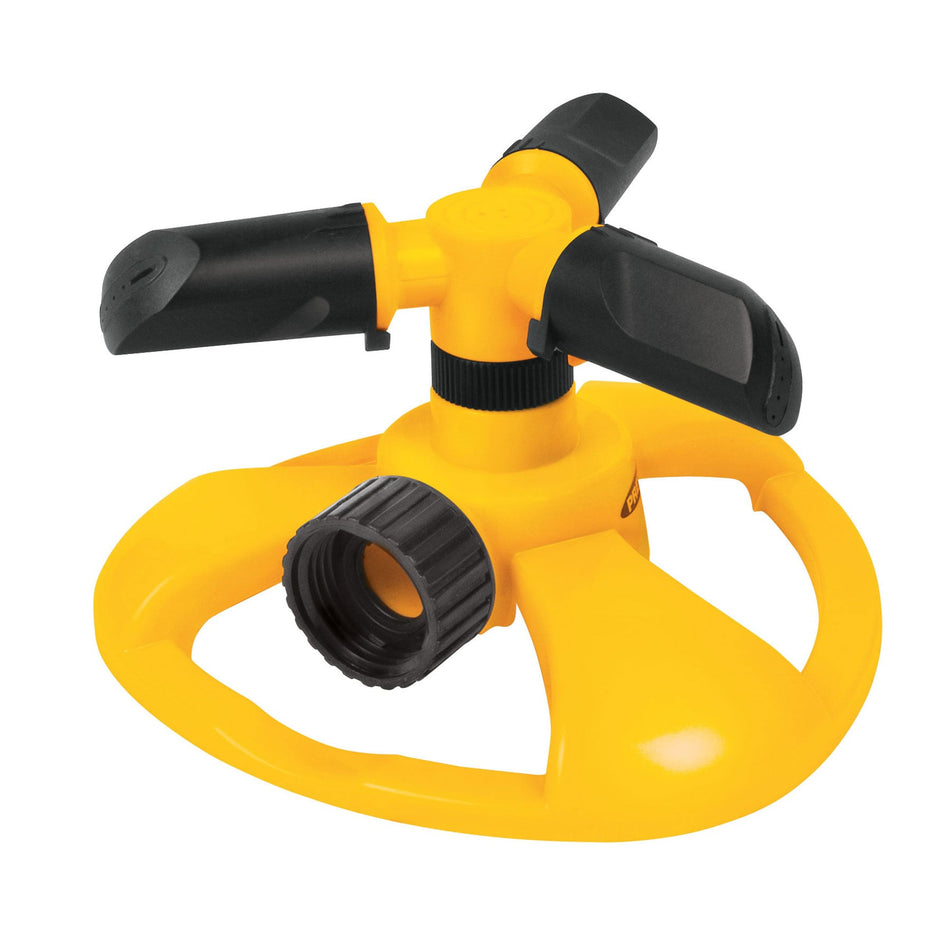 Aspersor giratorio 3 brazos, chorro fino, b/plástica, PRETUL