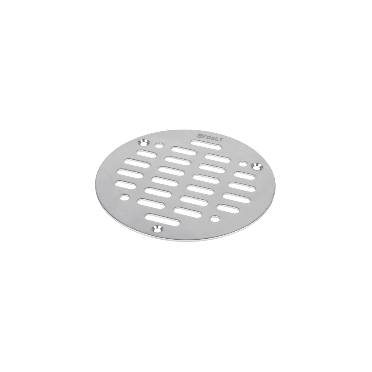 Rejilla de acero inoxidable 5" cierre con tornillos FOSET