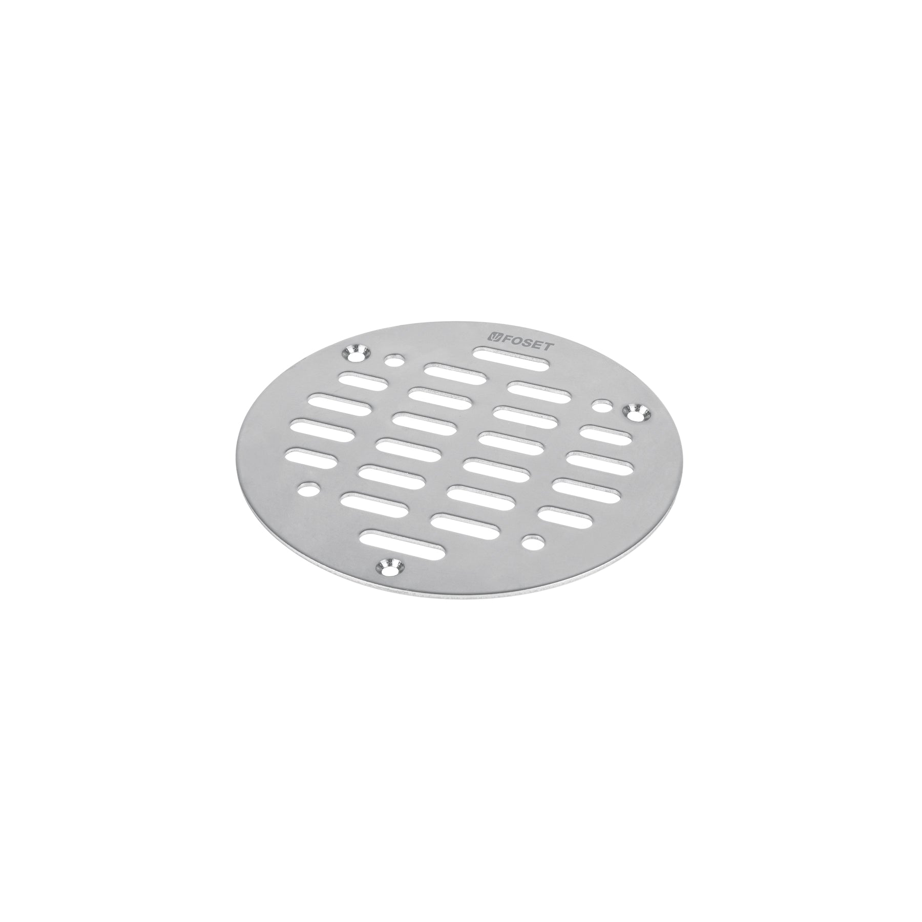 Rejilla de acero inoxidable 5" cierre con tornillos FOSET
