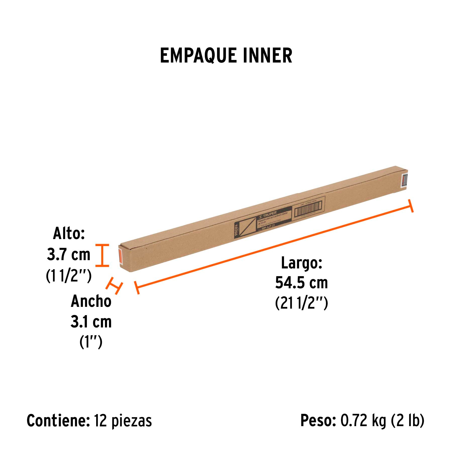 Segueta de repuesto para arco jardinero AJT-21, Truper