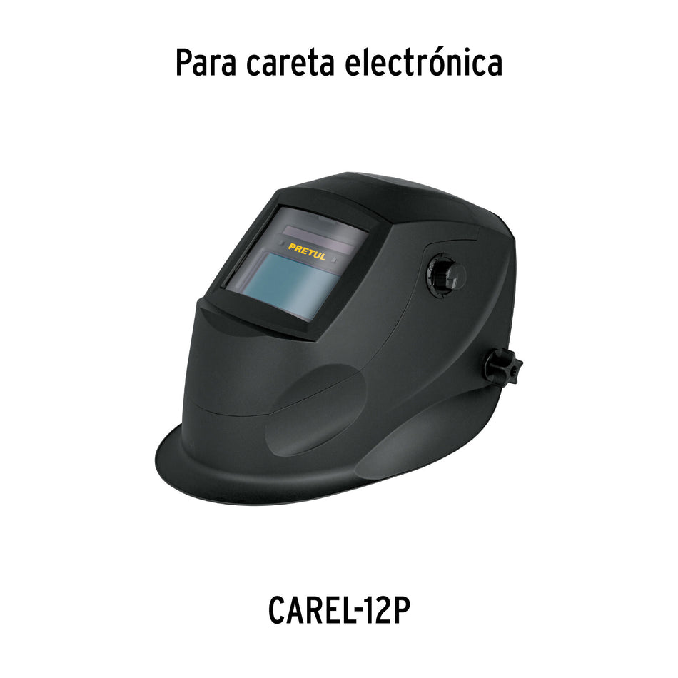Bolsa c/2 micas para careta CAREL-12P PRETUL