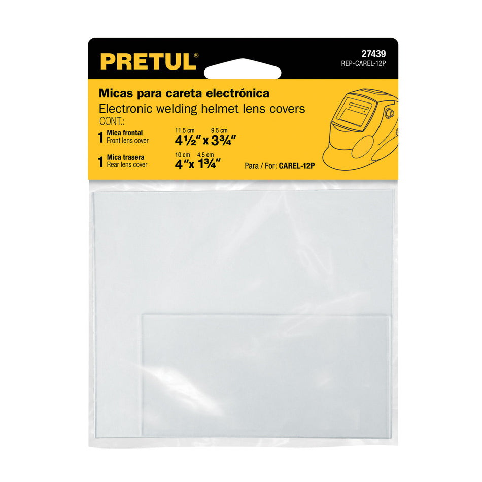 Bolsa c/2 micas para careta CAREL-12P PRETUL