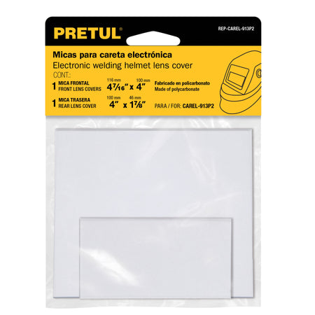 Bolsa c/2 micas para careta CAREL-913P2 PRETUL