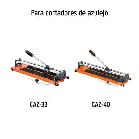 Repuesto cortadores de azulejo, CAZ, corredera