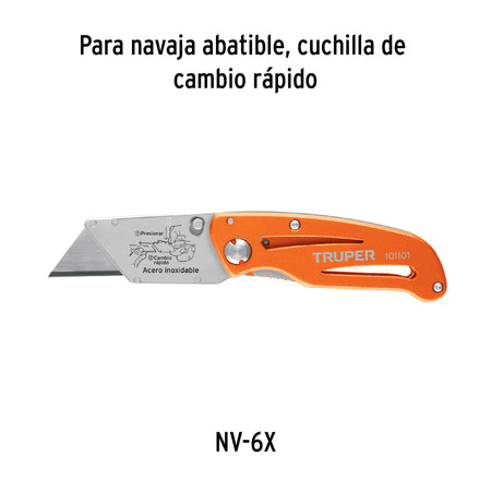 Dispensador con 10 cuchillas para acrílico para NV-7X y NM-6