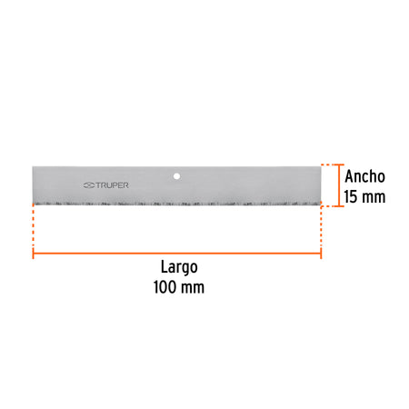 Dispensador con 5 cuchillas de repuesto para raspador RASP-4