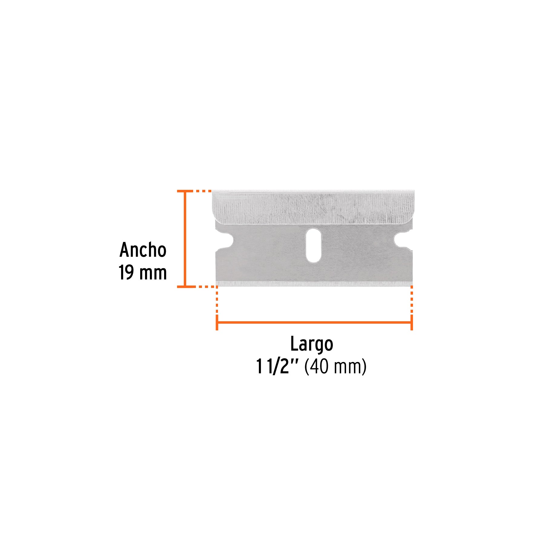 Caja con 100 cuchillas de repuesto para RASP-321 y NC-10