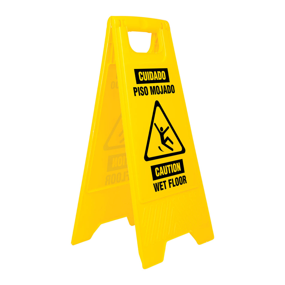 Letrero de piso resbaloso 62 cm KLINTEK