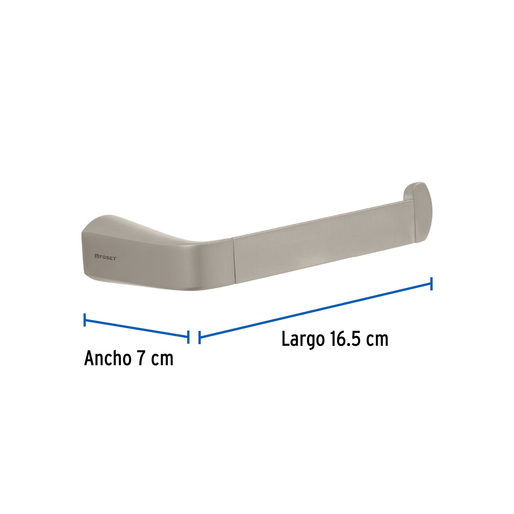 Portarrollo de laton acabado satin FOSET RIVIERA