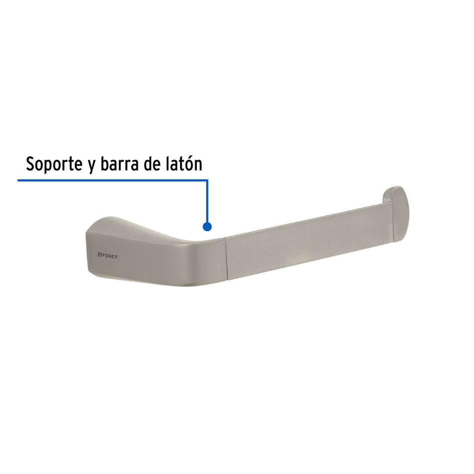 Portarrollo de laton acabado satin FOSET RIVIERA