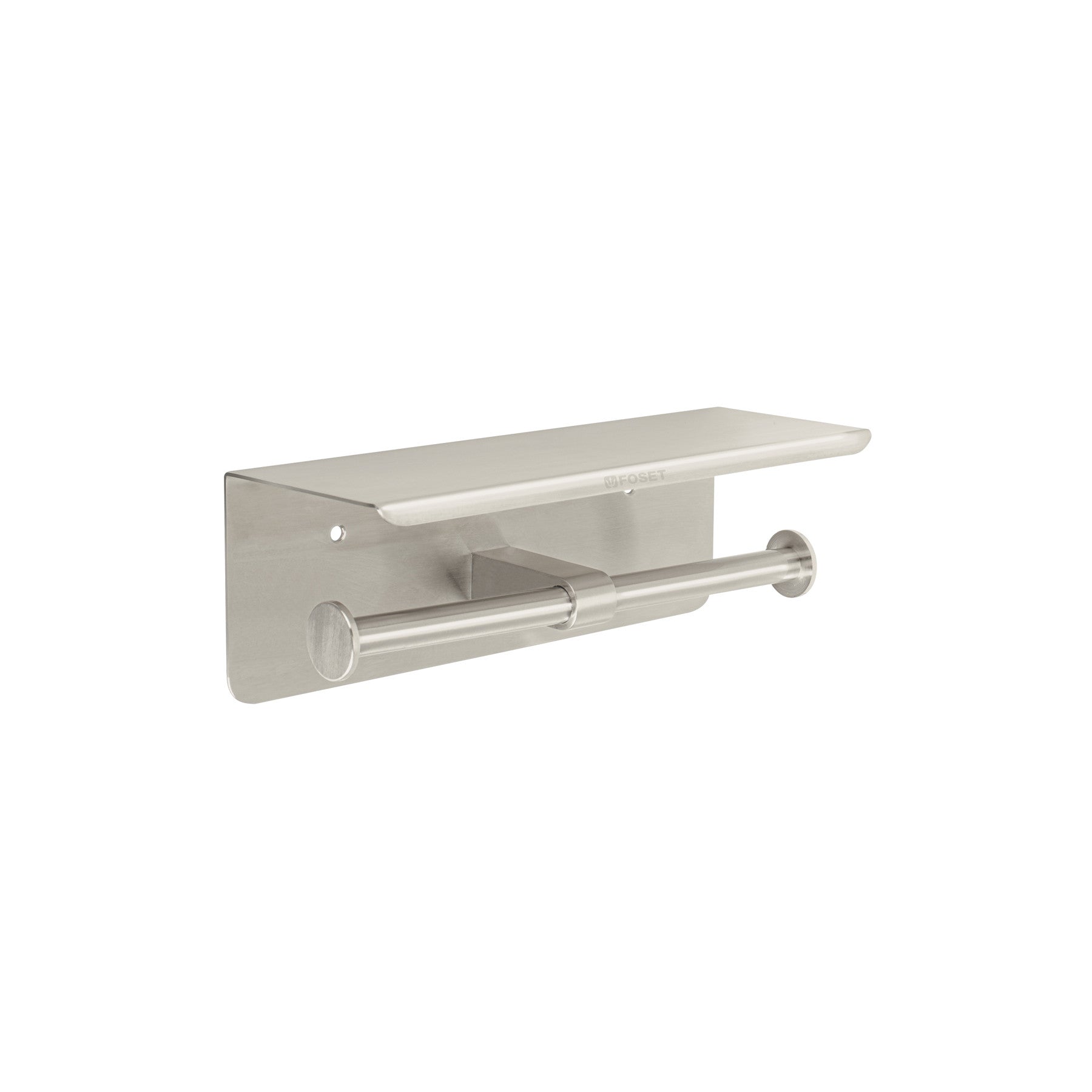 Portarrollo doble en satin con soporte para celular RIVIERA