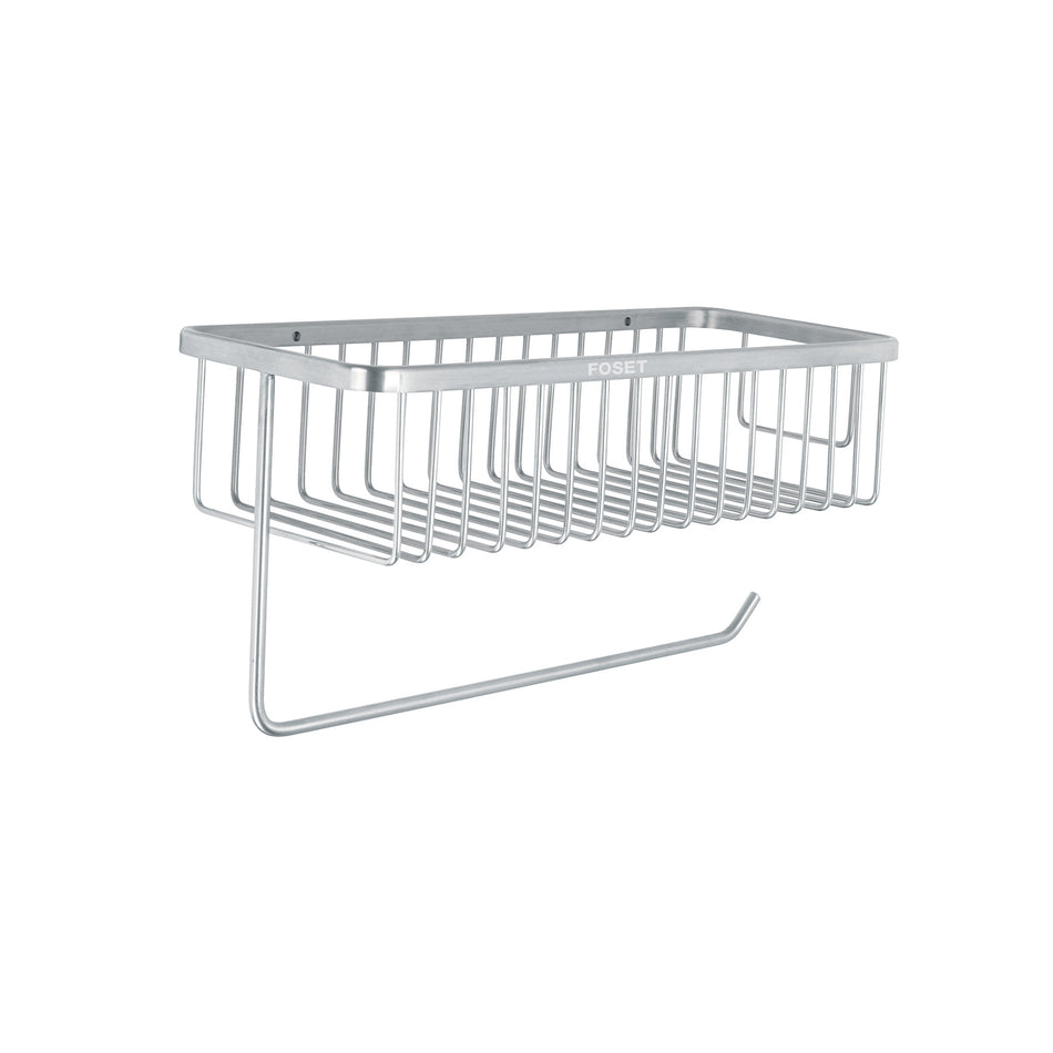 Portarrollo y especiero en cromo para cocina, FOSET RIVIERA