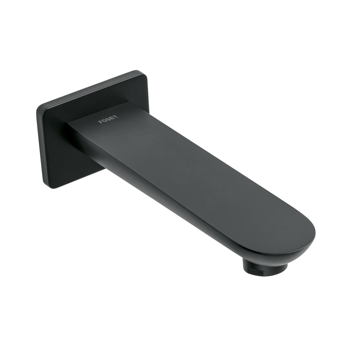 Salida de tina sin desviador, negro, FOSET RIVIERA negro