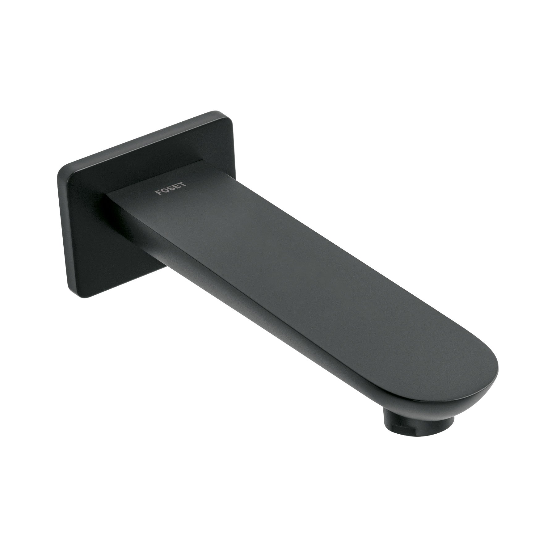 Salida de tina sin desviador, negro, FOSET RIVIERA negro