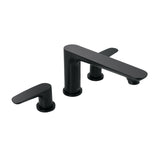 Mezcladora para tina romana, negro, FOSET RIVIERA negro