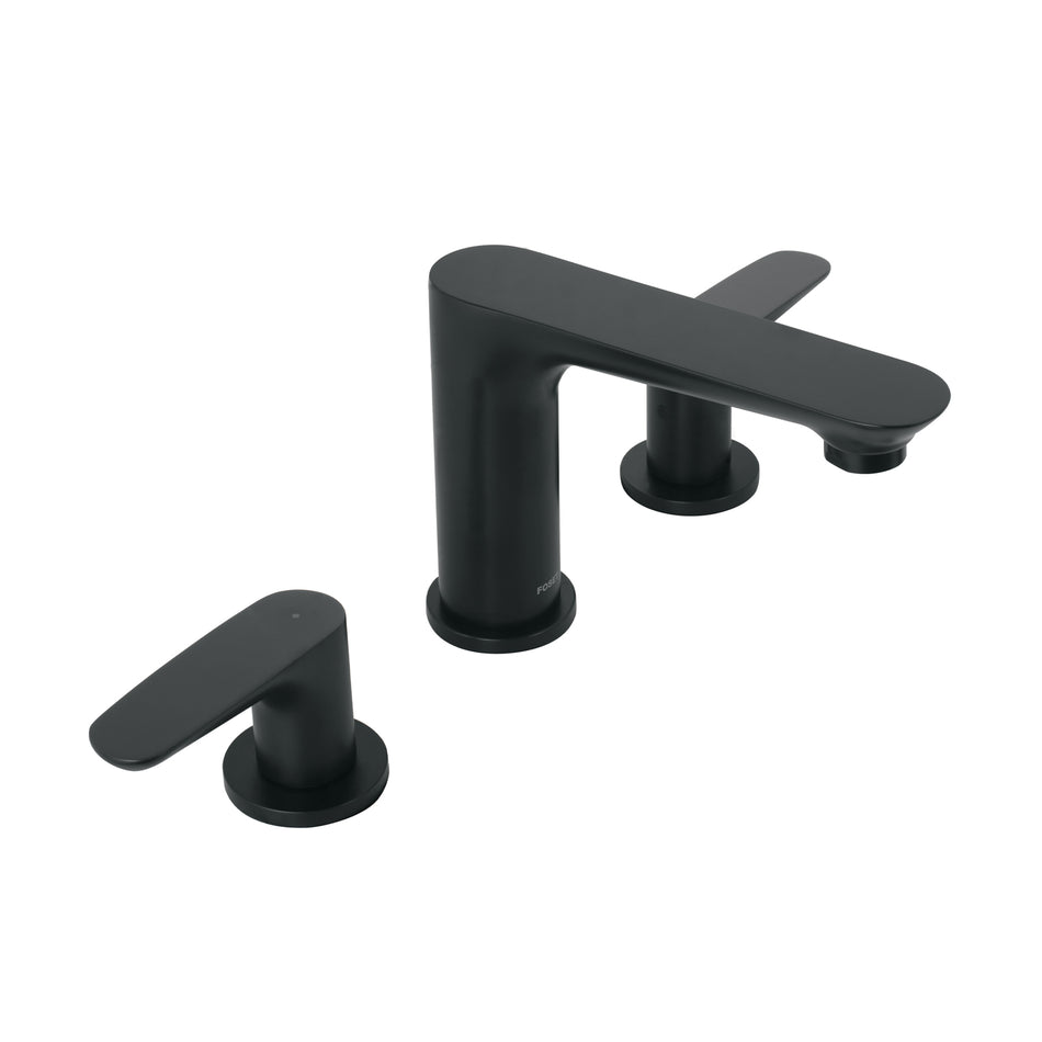 Mezcladora lavabo taladros separados, negro, FOSET RIVIERA