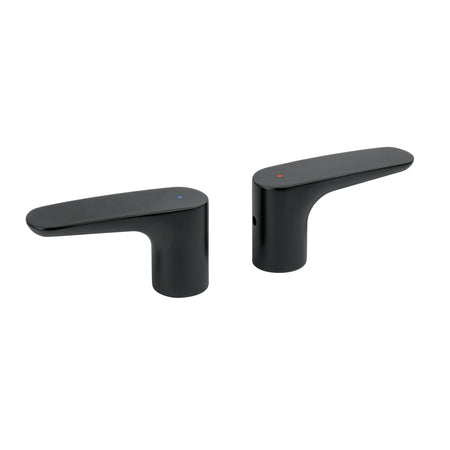 Juego manerales palanca para RIM-91M, negro, FOSET RIVIERA 91M, negro