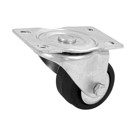 Rodaja hule 2-1/2" placa giratoria c/balero carga 50kg