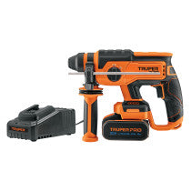 Rotomartillo SDS Plus 20V 2 J 1 bateria 4Ah TRUPER PRO