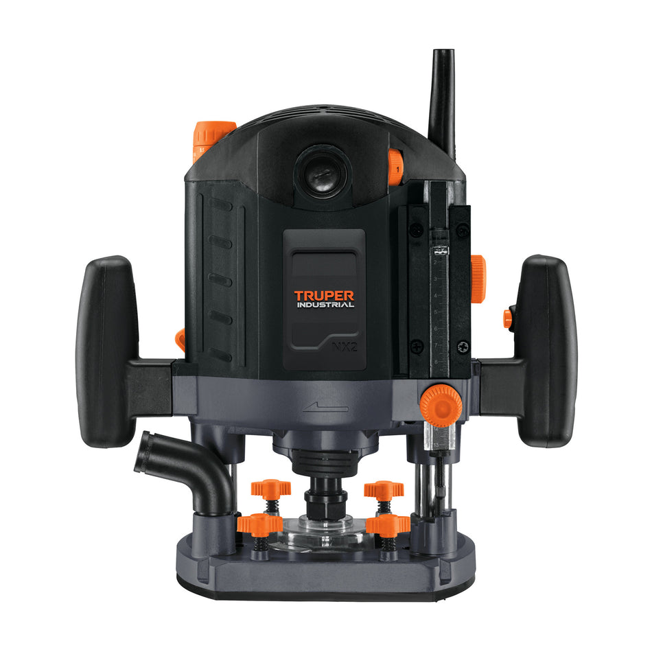 Router (Rebajadora) 1440W, 2 HP, TRUPER INDUSTRIAL