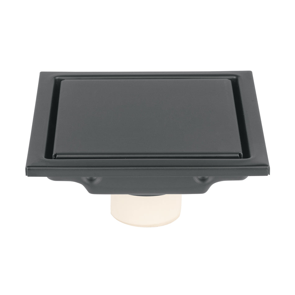 Resumidero reversible 4" anti olores acero inox negro AQ