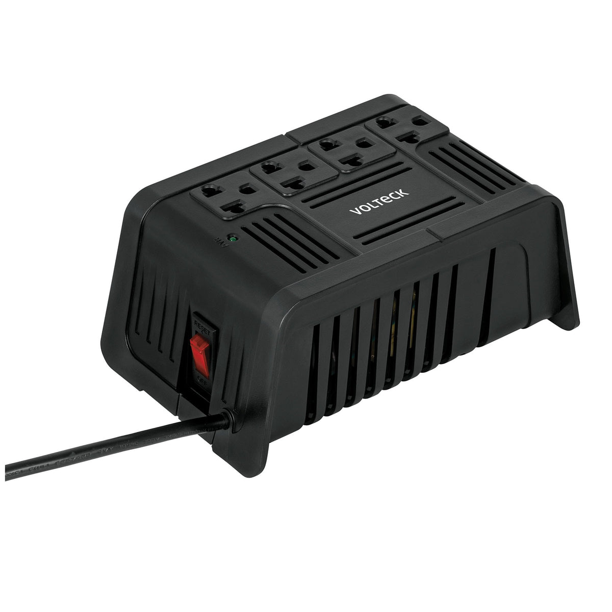 Regulador de voltaje de 800 VA / 400 W 4 contactos Volteck