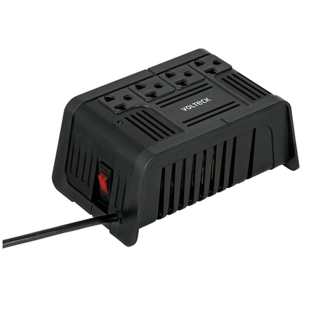 Regulador de voltaje de 800 VA / 400 W 4 contactos Volteck