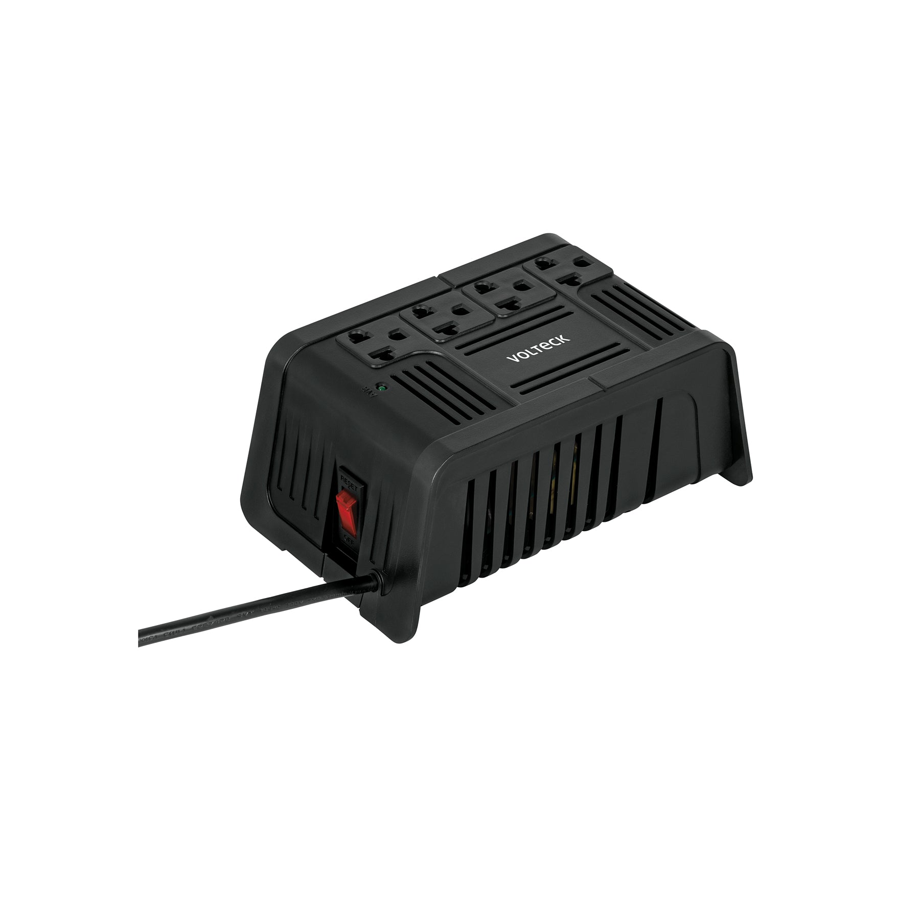 Regulador de voltaje de 800 VA / 400 W 4 contactos Volteck