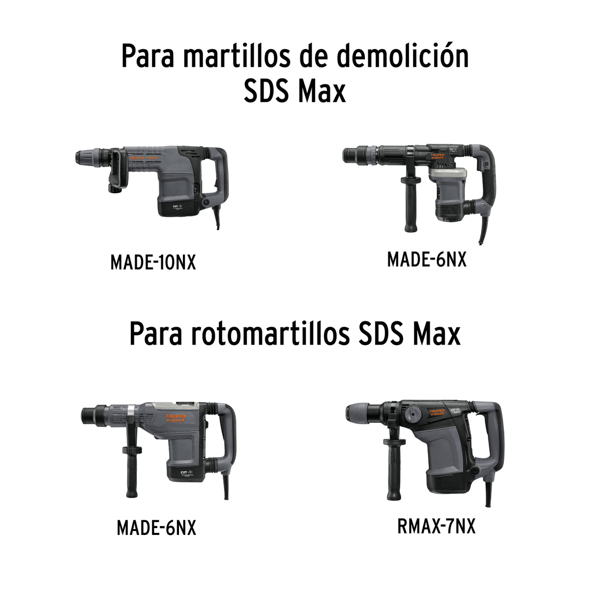 Cincel para azulejo SDS max 1-1/2" x 16" Truper