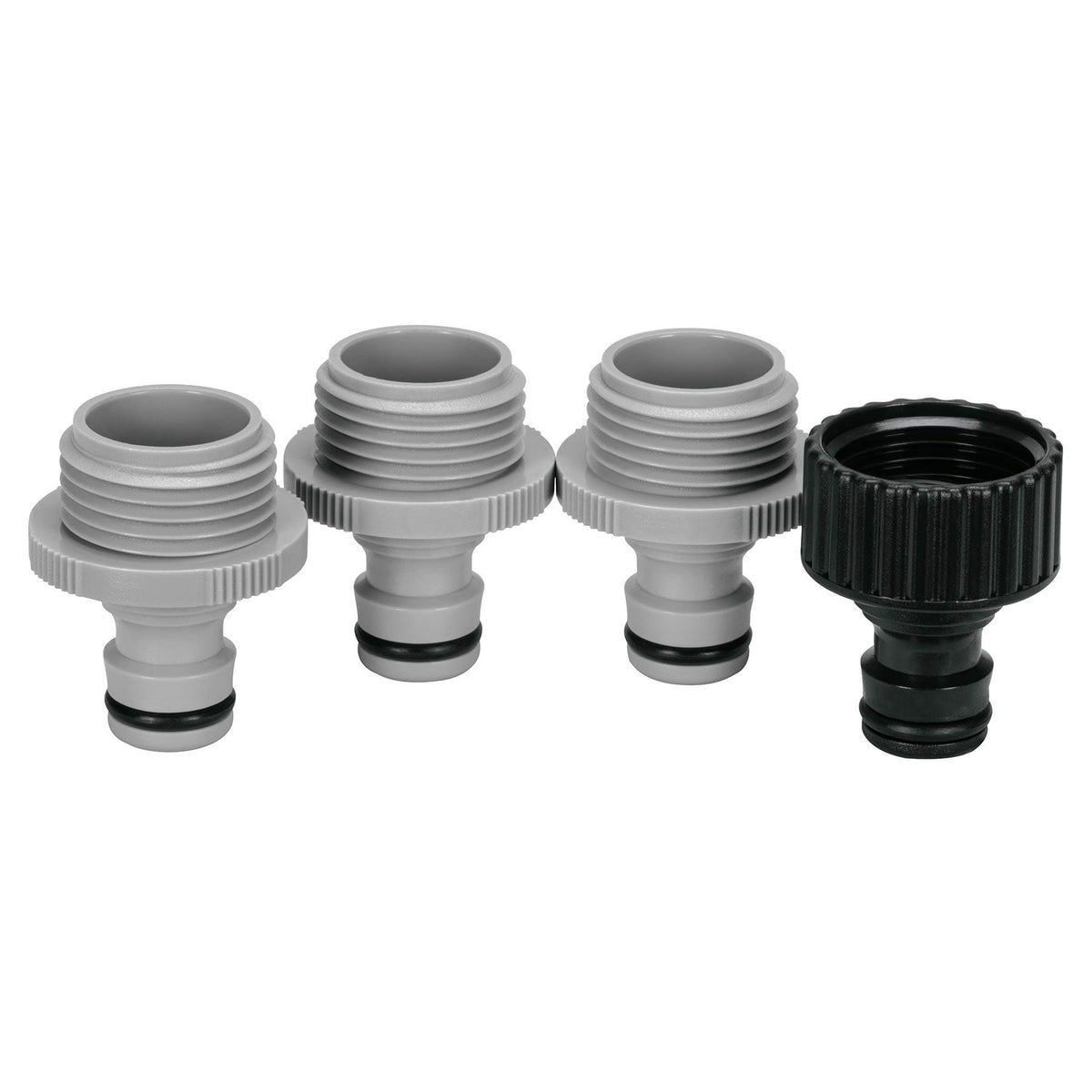 Set de 4 adaptadores para conectores click Truper