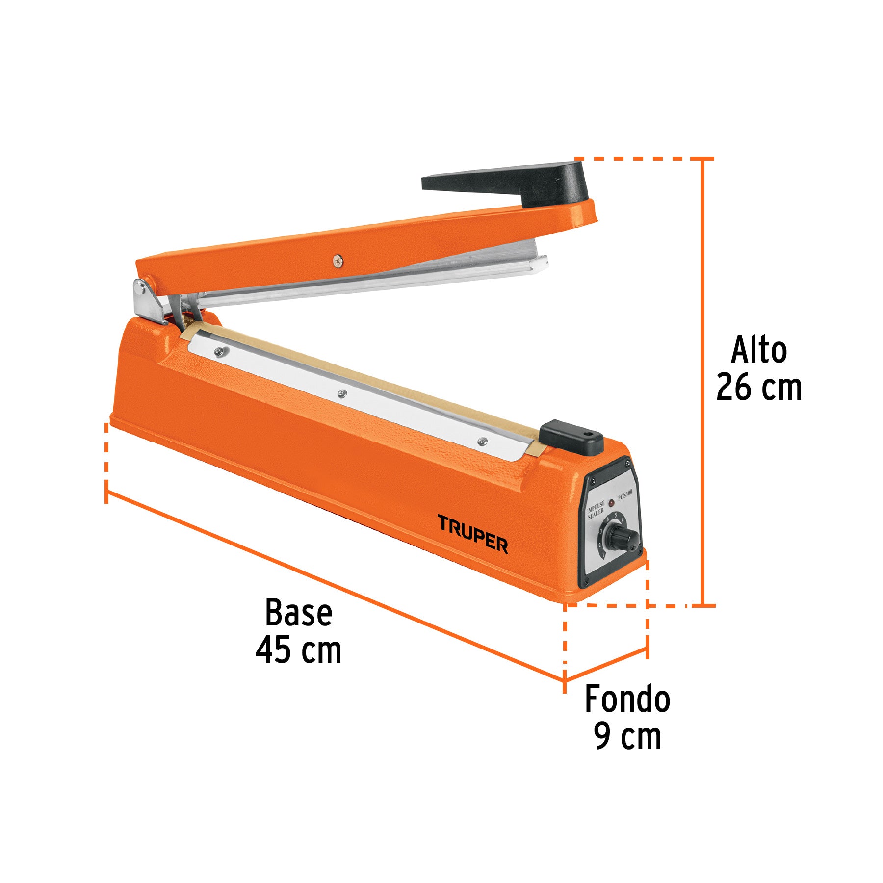 Selladora termica Truper 30 cm