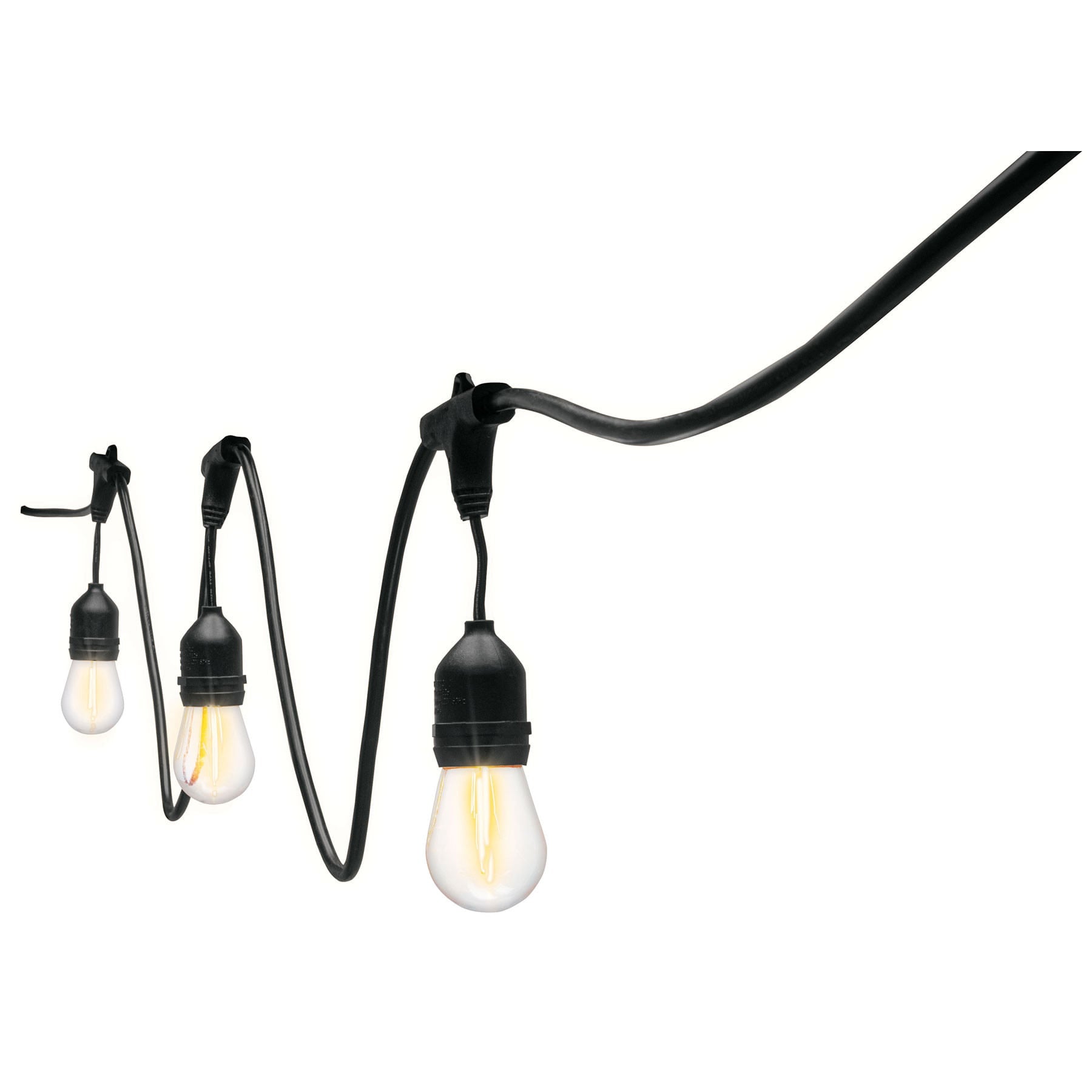 Serie de 14.6 m con 24 luces de LED para exterior Volteck
