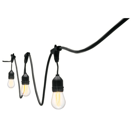 Serie de 14.6 m con 24 luces de LED para exterior Volteck