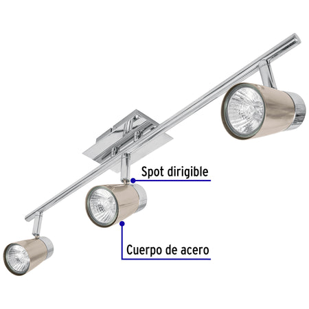 Volteador de aluminio Truper