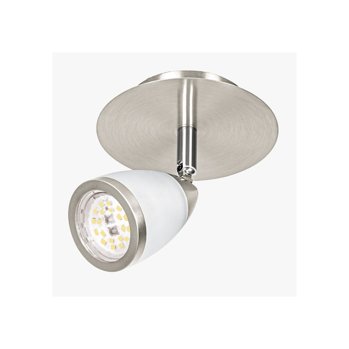 Luminario de sobreponer 1 spot base GU10, Verona, Volteck