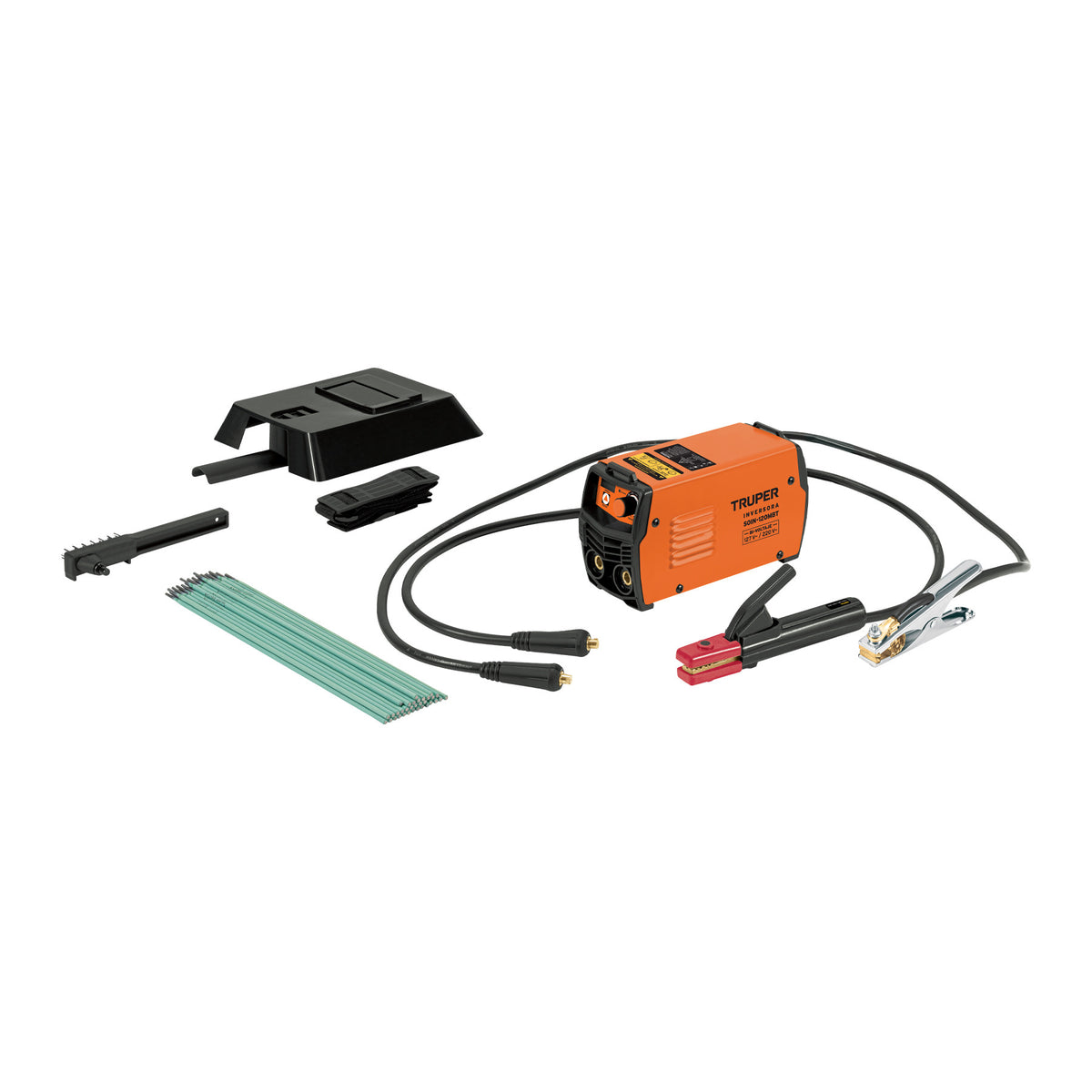 Mini soldadora inversora 130A, Bi-voltaje, 127/220V, PRETUL