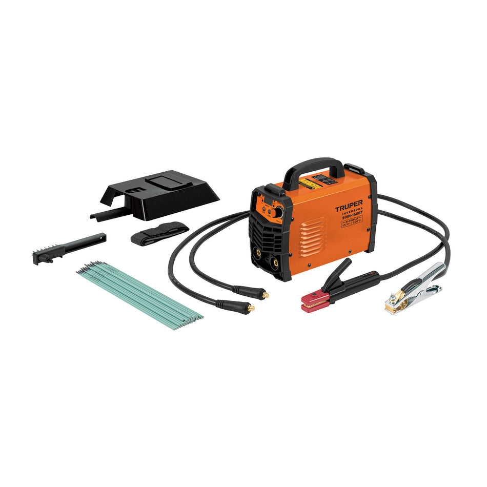 Soldadora inversora 160A, Bi-voltaje 127/220V, TRUPER 160A, 127/220V