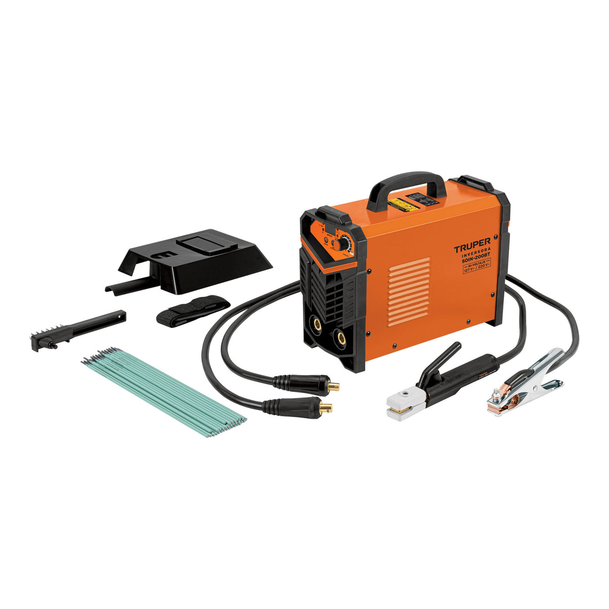 Soldadora inversora 200A, Bi-voltaje 127/220V, PRETUL