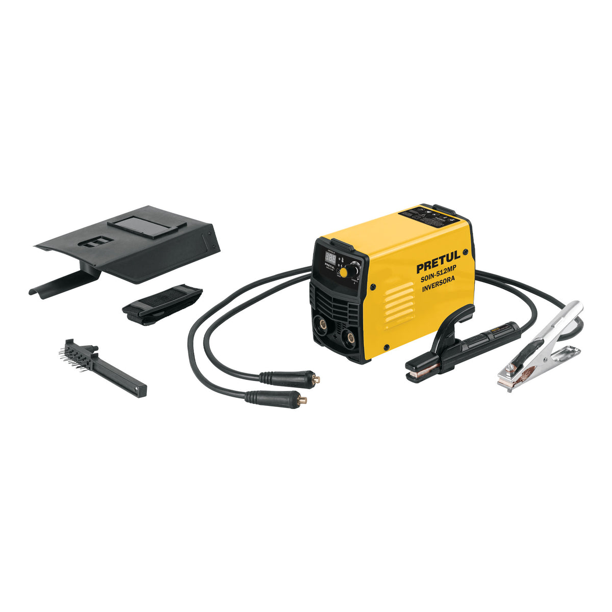 Mini soldadora inversora 120A 127V Serie 500 PRETUL