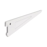 Ménsula plana blanca para cremallera doble, 27cm, FIERO 27cm, blanca