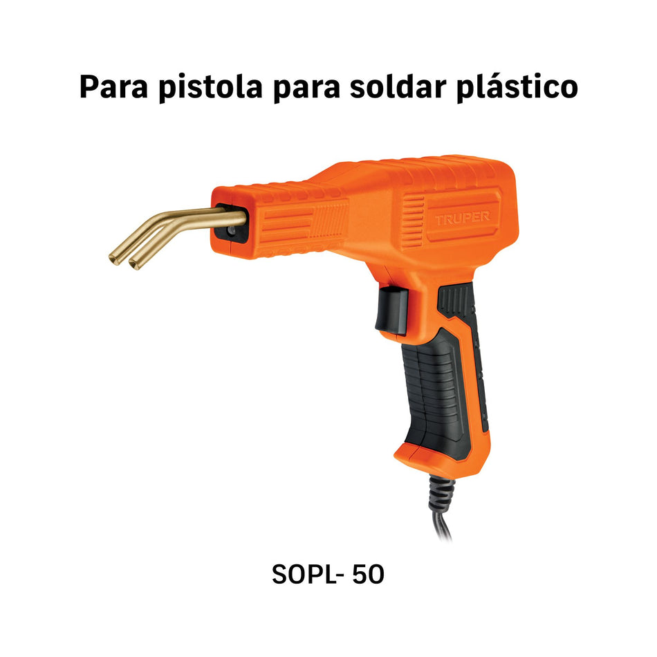 Kit de 1200 grapas para pistola para soldar plástico, TRUPER