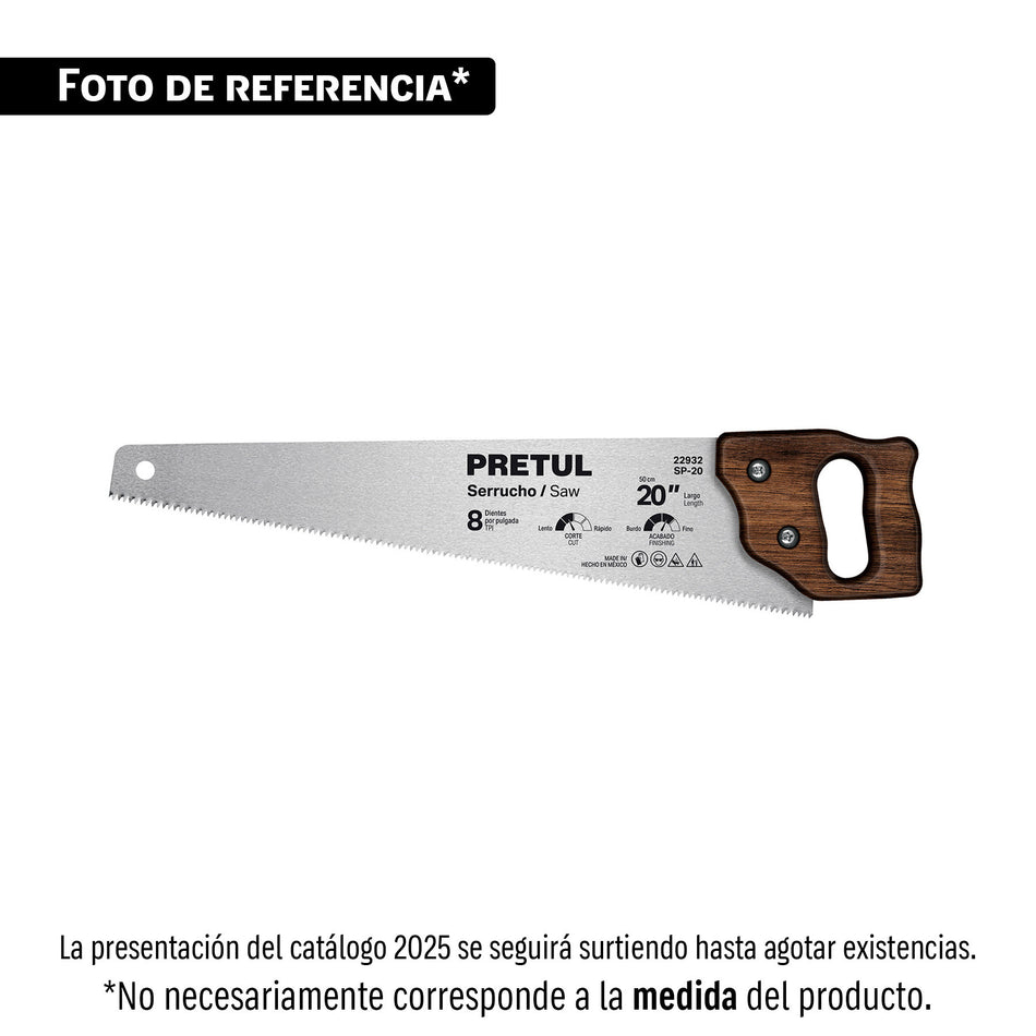 Serrucho 16' Pretul 16'