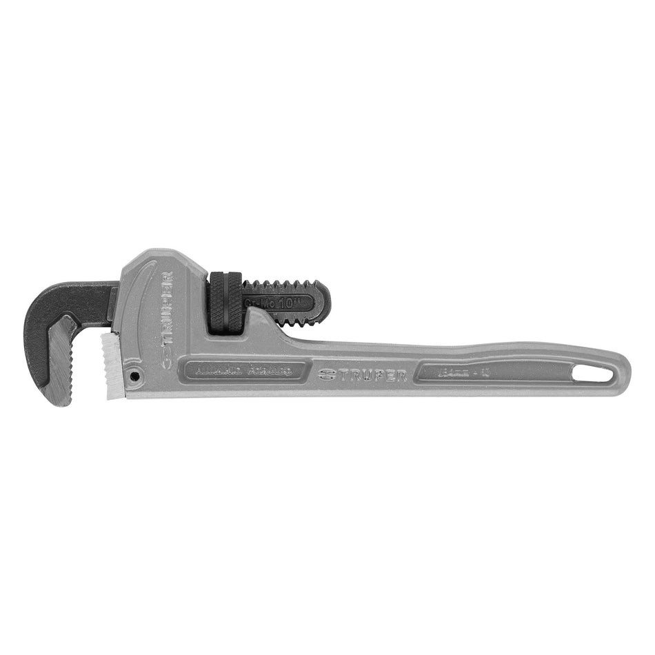 Llave stilson cuerpo de aluminio Truper 10"