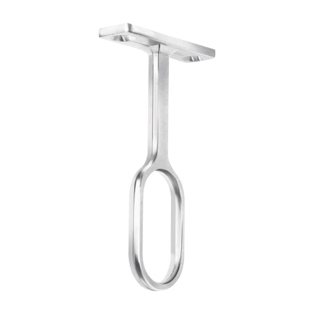 Soporte central para tubo ovalado de closet HERMEX