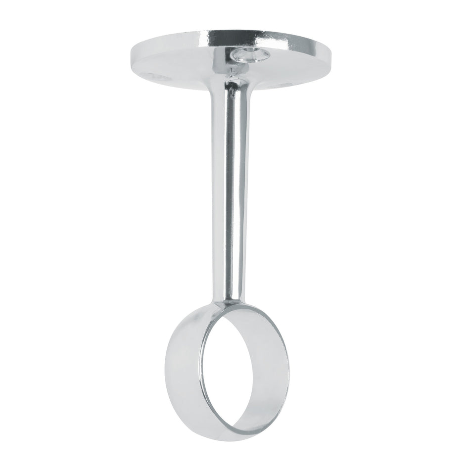 Soporte central para tubo redondo de closet HERMEX