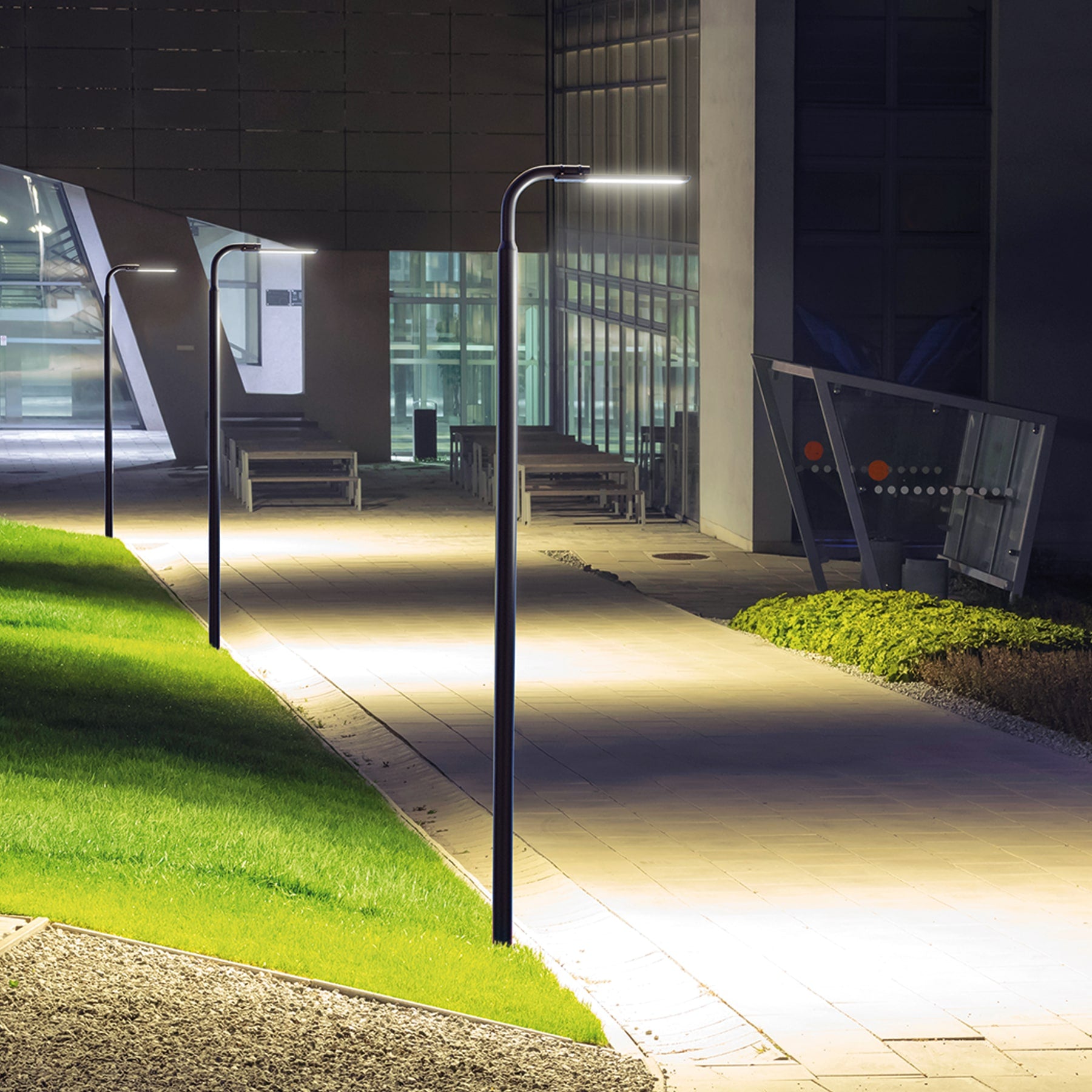 Luminario suburbano LED 100 W 6500 K, VOLTECK BASIC