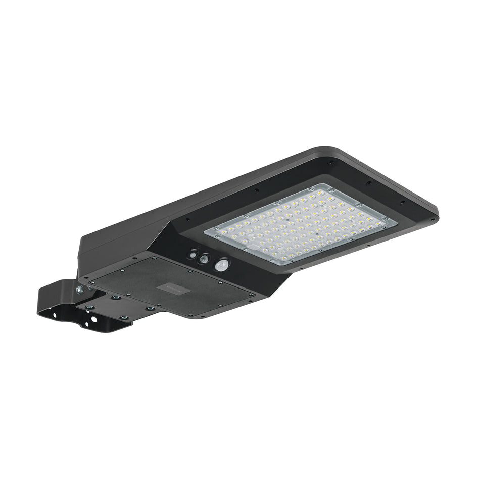 Luminario suburbano solar LED 40 W 6500 K con control remoto