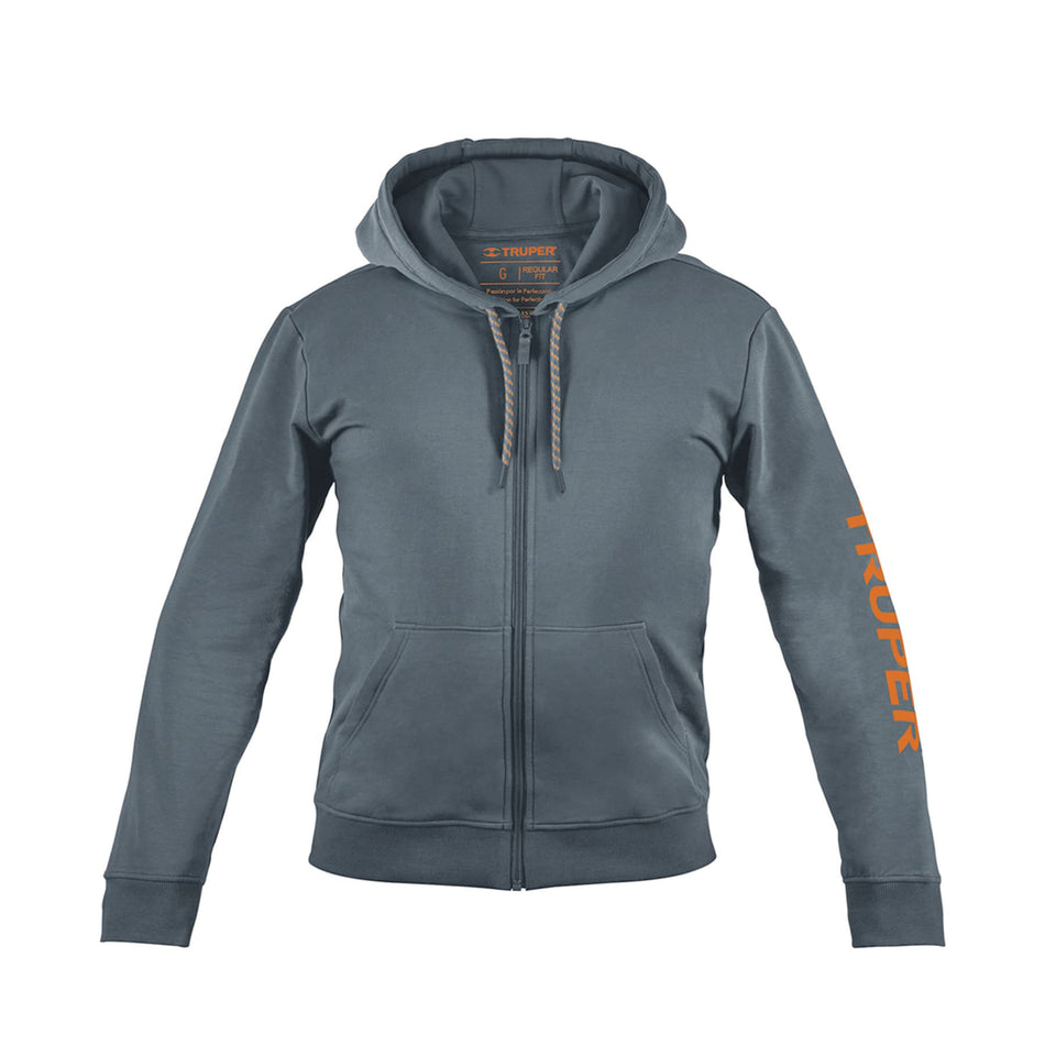 Sudadera gris para caballero talla G Truper