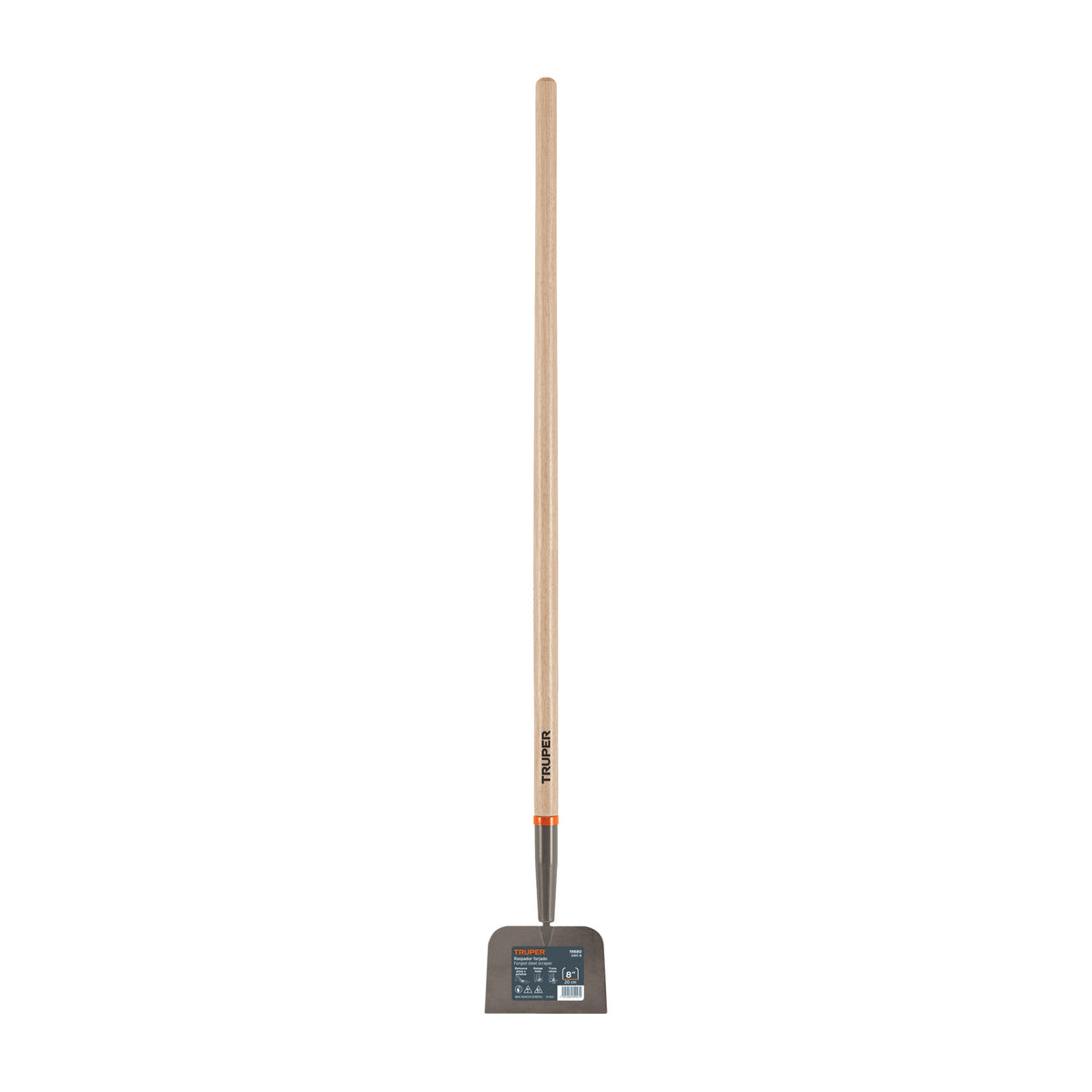 Raspador forjado de 7" mango de 48" Truper